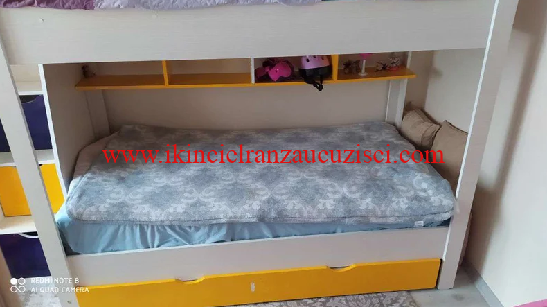 Yavru yataklı ranza çocuklar için