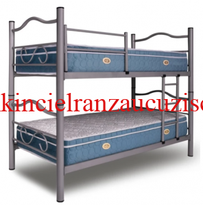 Bordo renkli metal ranza 55 lira 4 90*190 iki katlı tek tek kullanılabilir metal ranza