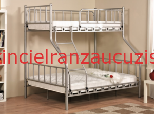 ASKER RANZASI İYİ DURUMDA 1 SENELİK İKİNCİ EL RANZA 6 altı çifli üstü tekli metal ranza (3 KİŞİLİK)