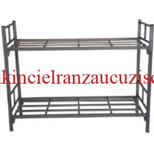 Şantiye Ranzası İNŞAAT İÇİN ÇİFT KATLI RANZA 20 İşçi Şantiye Ranzası Çift Katlı 90x190 40 x 40 lık boru x 2 mm ET KALINLIĞI