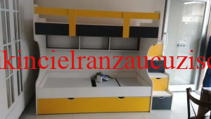 ikinci el demir el arabası tekerlekli sağlam yük taşıma arabası 16 Yandan merdivenli alttan yavrulu ranza, ikinci el çocuk genç ranzası