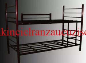 Komple 2 katlı çam ranza sağlam sıfır ayarında ahşap 5 Boru tipi bordo ranza, sağlam profil iskelet, tekli olarak kullanılabilme imkanı