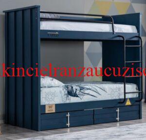 Temiz Kullanılmış Konteyner Çekmeceli Ranza